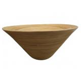Three Nested Wooden Bowls