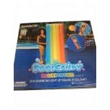 PoolCandy Illuminated Rainbow Pool Raft