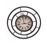 19-Inch Round Wall Clock with Roman Numerals