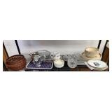 Tableware, Glassware, and Serveware