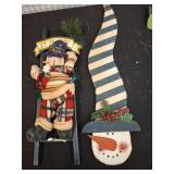 Snowman Holiday Wall Decorations