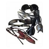Box Lot of Assorted Eyeglasses and Sunglasses