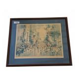 Philadelphia Distance Run Signed Print 28x23
