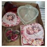 Heart-Shaped Trinket Boxes