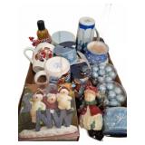 Christmas Mug and Decor Lot