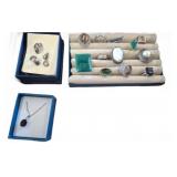 Sterling Silver and Gemstone Jewelry