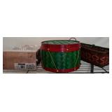 Holiday Baskets and Ornaments Lot
