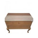 Wooden Four-Drawer Dresser, 41x23x22 Inches