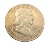 1951-D Franklin Half Dollar