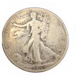 1943 D Walking Liberty Half Dollar Coin