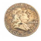 1954-D Franklin Half Dollar