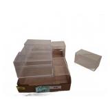 10 Clear Plastic Display Boxes