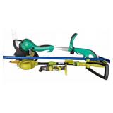Yard Tools: Weed Eater, Ryobi, Shovel