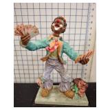 Monet Collection Clown Figurine