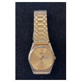 Seiko Quartz Gold Tone Wristwatch