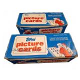 Topps Picture Cards Lot in Two Boxes