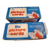 Topps Picture Cards Vending Boxes