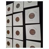 Approx 50 U.S. Lincoln Wheat Cents