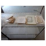 Freemason Paper Ephemera and Printing Plates