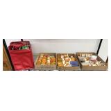 Bulk Lot: Craft Beads, Organizer, Bottles