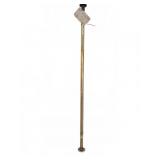 Metal Pole with Humorous Sign, 93 Inches