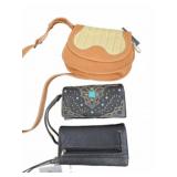 Universal Thread Bag and Two Western Wallets