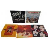 5 Rock and Metal Vinyl Records