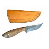 Handcrafted Fixed Blade Knife with Sheath