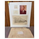 Jimmy Carter Gift Package With Signed Items