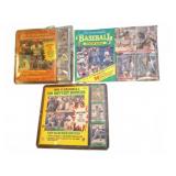 Baseball Rookie Card and Sticker Album Sets