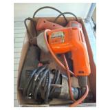3 Electric Hand Drills Black & Decker,