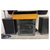 GE Stereo System with Speakers