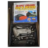 12V Ceramic Fan/Heater and Pneumatic Tool Lot