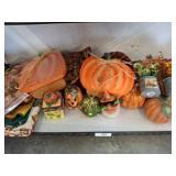 Fall Harvest Decorations Lot