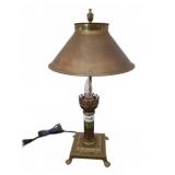 Paris Orient Express Brass Table Lamp, 21 In.