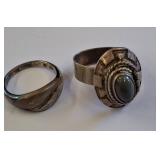 Silver Rings Including Taxco Mexico