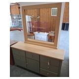 Hart Furniture Dresser with Mirror, 60x17x31