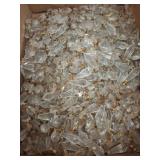 Clear Crystal Prism Drops with Brass F