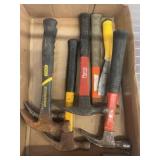 Claw Hammers and Chisel Lot