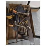 Box Lot of Assorted Hand Tools