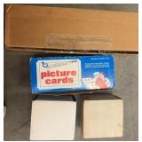 Baseball Picture Cards in Boxes