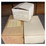 Basketball Trading Cards in Three Boxes
