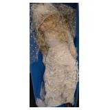 Porcelain Bride Doll in Box with Veil