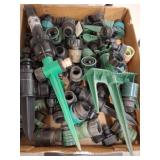 Plastic Garden Hose Connectors & Spr