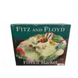 Fitz and Floyd French Market Sectioned Server