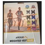 APEXUP Weighted Vest 5lbs Purple