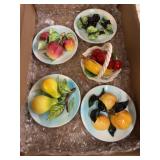 Ceramiche Lanzarin Italian Fruit Plates