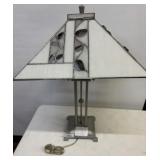 Dale Tiffany Brushed Nickel Table Lamp