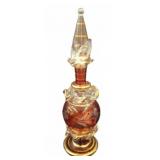 Decorative Glass Perfume Bottle, 6in