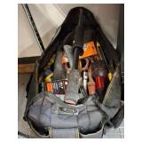 Tool Bag With Hand Tools and Accessories
